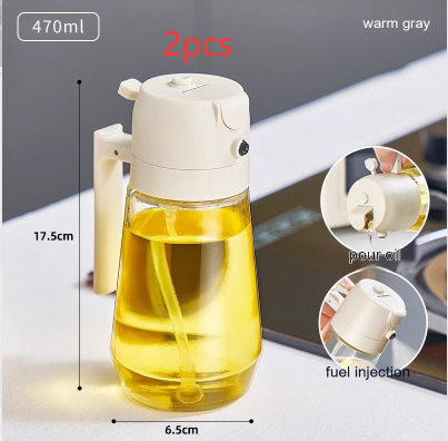 2 in 1 Oil Sprayer & Dispenser
