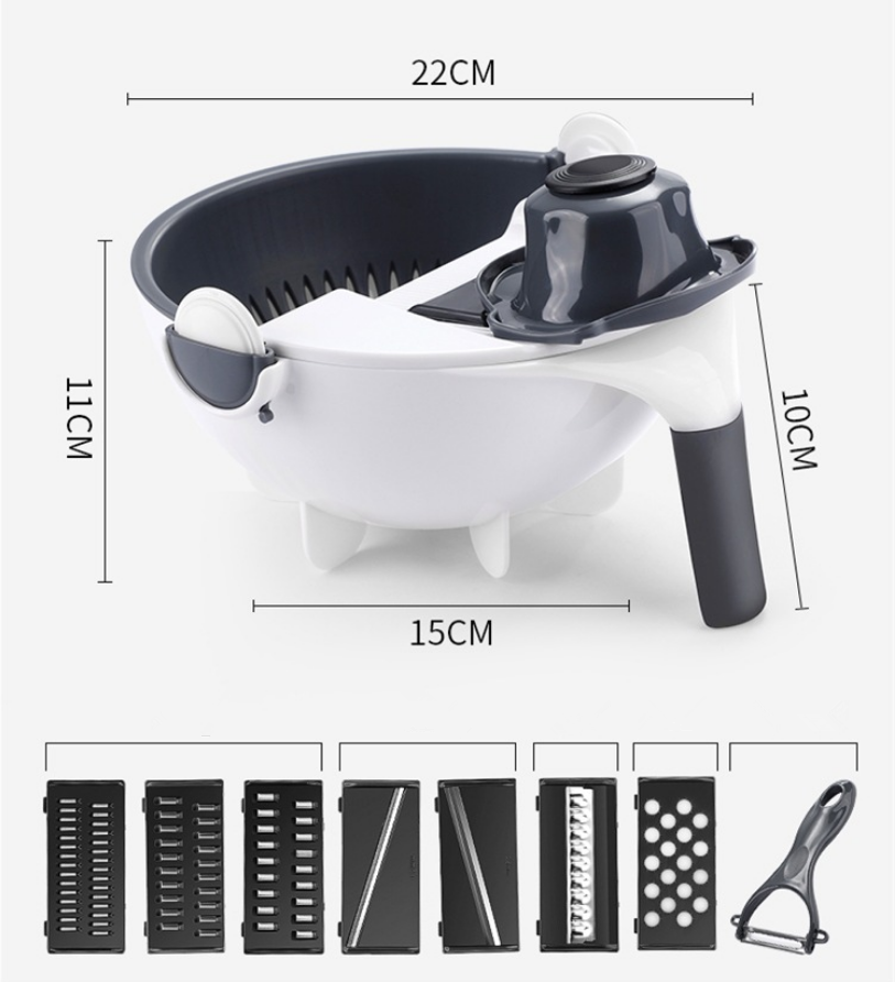 Multipurpose Vegetable Slicer and Grater