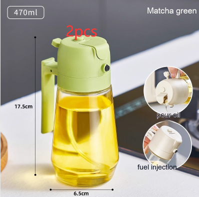 2 in 1 Oil Sprayer & Dispenser