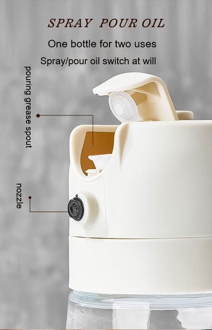 2 in 1 Oil Sprayer & Dispenser