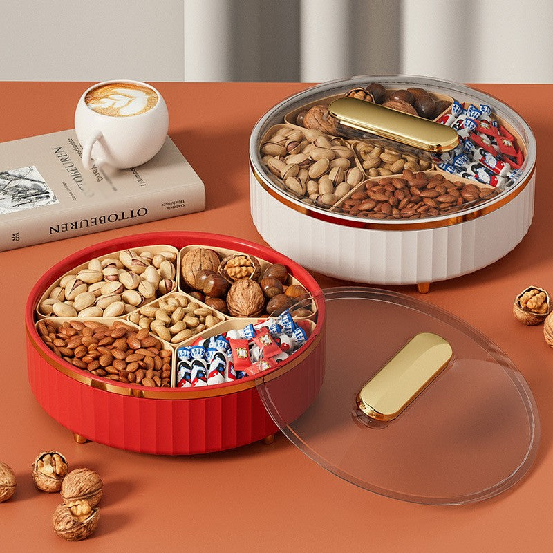 Rotating Snack Serving Tray