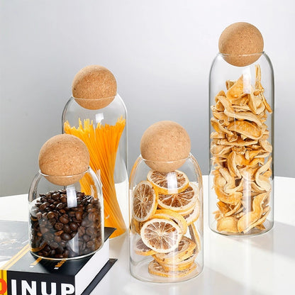 Lead-Free Glass Jar with Lid