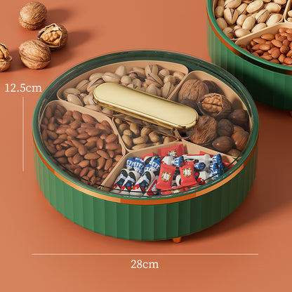 Rotating Snack Serving Tray