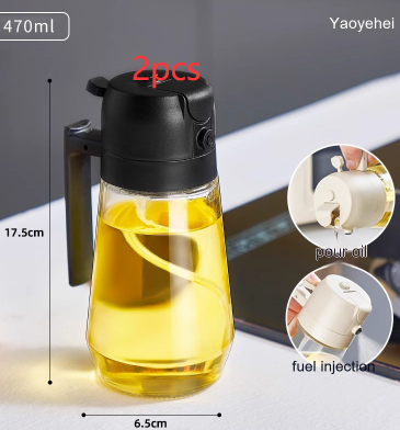 2 in 1 Oil Sprayer & Dispenser