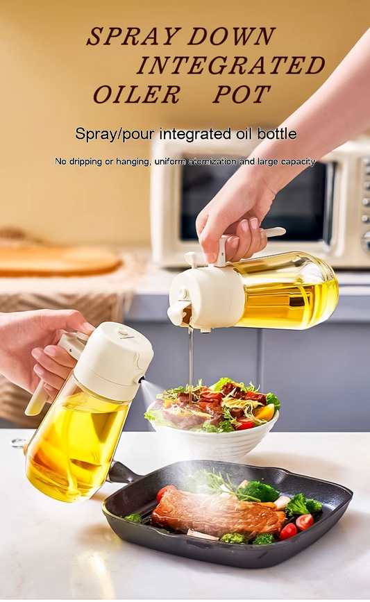 2 in 1 Oil Sprayer & Dispenser