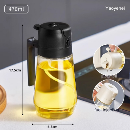 2 in 1 Oil Sprayer & Dispenser