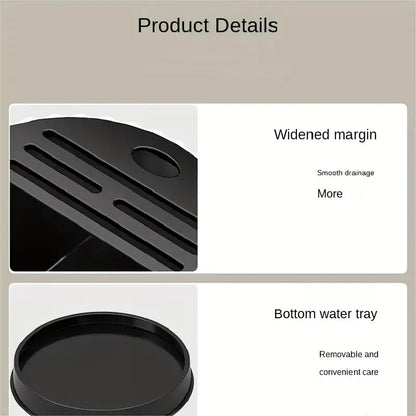 Rotating Knife Rack and Kitchen Storage Organizer