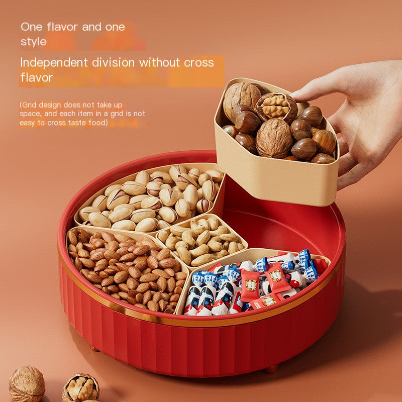 Rotating Snack Serving Tray