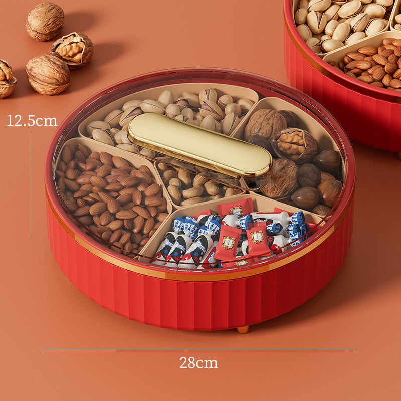 Rotating Snack Serving Tray