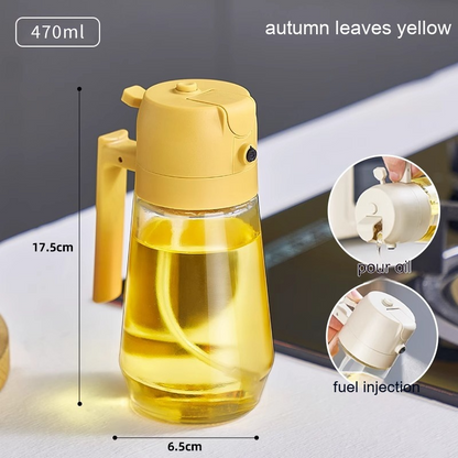 2 in 1 Oil Sprayer & Dispenser