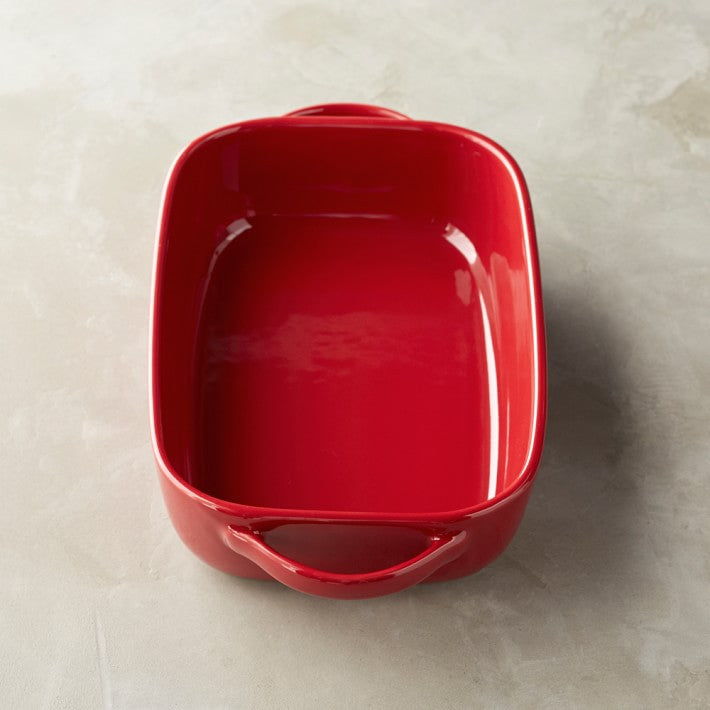 Ceramic Baking Dish and Soup Plate