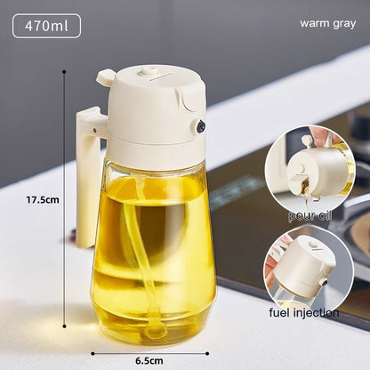 2 in 1 Oil Sprayer & Dispenser