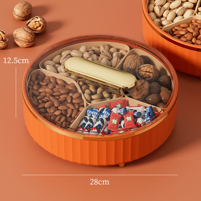 Rotating Snack Serving Tray