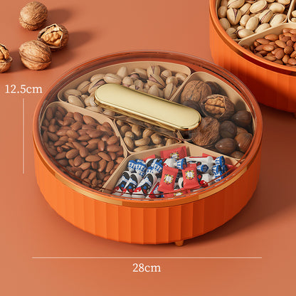 Rotating Snack Serving Tray
