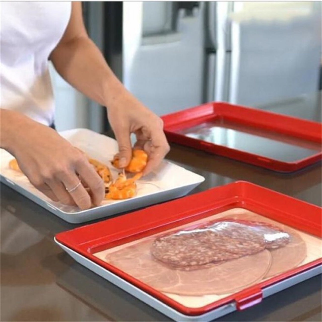 Vacuum Food Preservation Tray